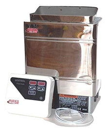 TURKU 9KW Stainless Steel Wet/Dry Sauna Stove with External Digital Controller