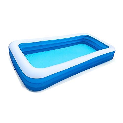 Swimming Pool Outdoor Large Inflatable Swimming Pool Adult Air Cushion Game Cente Garden Backyard Water Party 428x210x60 Cm Backyard Water Party