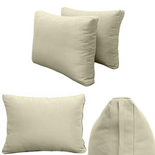 Prolinemax Style1 Twin Size 5PC Outdoor Daybed Mattress Cushion Set Beige