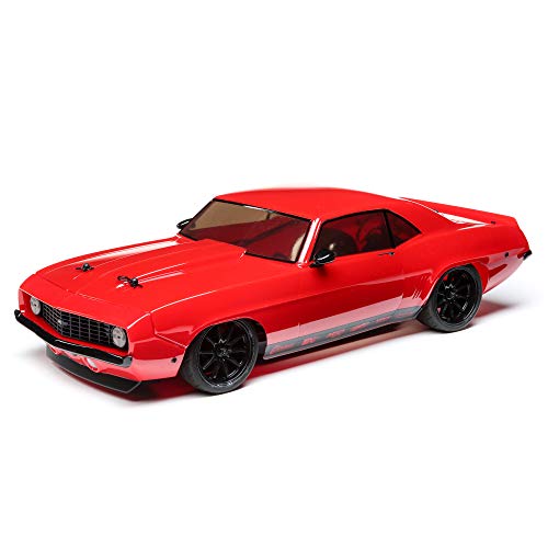 Losi 1/10 1969 Chevy Camaro V100 AWD RC Car Red (Battery & Charger Not Included)