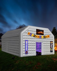 VEVOR Inflatable Nightclub Party Tent 29.5 x 19.7 x 13.1 Ft White