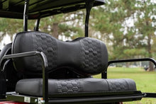 MADJAX Golf Cart Rear Seat Cushion Assembly Black
