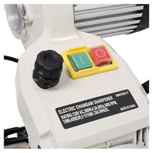 X psblty Electric Chainsaw Sharpener with Hydraulic Assist, 120-Volt Bench Grinder Universal Saw Chain Sharpener