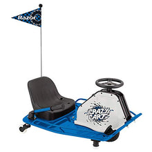 Razor High Torque Motorized Crazy Cart with Drift Bar Blue 2 Pack