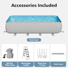 SunSwell 18' x 9' x 47" Rectangular Above Ground Pool Set