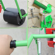 Garden Push Corn Seeder Planter, Seed Sower & Fertilizer Applicator,Lawn & Garden Spreaders Portable Hand Push Seeder, Hand Seed Spreader Fertilizer Applicator,12 Mouths