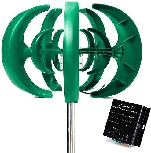 CHRISK High Power New Energy Wind Generator, 9000W Horizontal Turbine Motor Household Windmill, with MPPT Controller, Free Energy,48v