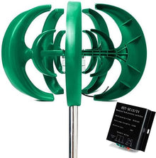 CHRISK High Power New Energy Wind Generator, 9000W Horizontal Turbine Motor Household Windmill, with MPPT Controller, Free Energy,48v