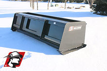 McLaren Industries Skid Steer Snow Pusher Box Attachment 102" Wide