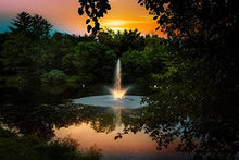 Scott Aerator Night Glo Outdoor Fountain LED Light Set of 2 Warm White