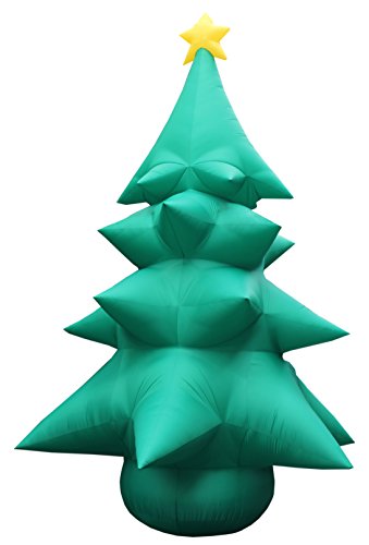 20 Foot Tall Inflatable Christmas Tree with Star