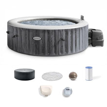 INTEX PureSpa 6 Person Inflatable Hot Tub with Energy-Efficient Spa Cover