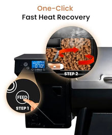 Z GRILLS 450E Pellet Smoker Grill, PID 3.0, 180-450°F Temperature