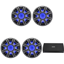 KICKER MWF 10-Inch Premium Marine Subwoofer & 48KXMA8008 Amp Bundle