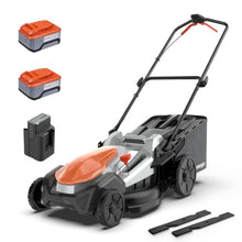 21 Inch Electric Lawn Mower Cordless, 2×20V 8.0Ah Brushless Push Mower