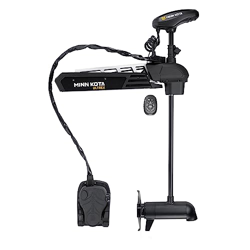 Minn Kota Ultrex 112 lb. Thrust Trolling Motor with 60" Shaft & Chirp Sonar Black