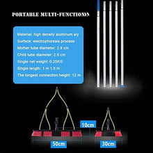 5-12m Window Cleaning Pole, Window Cleaner Kit Water/Hose Fed Pole Window Cleaning Brush Equipment Cleaning Photovoltaic and Solar Panels / 12m Rod / 30cm/50cm Brush Head Solar Panel