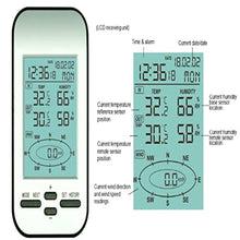 Weather Station Anemometer Digital LCD Outside Wind Speed Direction Sensor