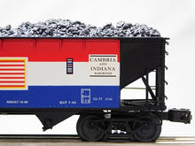 M.T.H. Electric Trains Lionel Cambria & Indiana Die-Cast Twin Hopper 2 Pack Multicolor