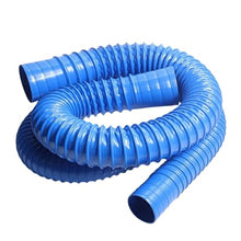 Blue PVC Plastic Hose, L1-10m, Pipe Diameter 30-300mm Industrial Vacuum Cleaner Hose, Household PVC Collection Dust for Factory Indoor Office Ventilation Carpentry Vacuuming(3m,Dia 100mm)