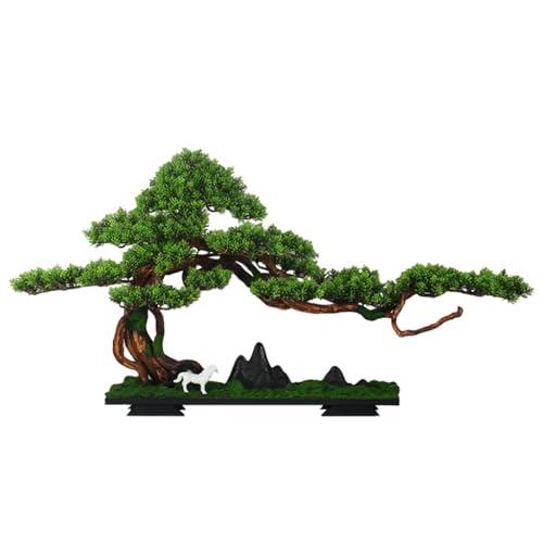 QWERAXZG Simulation Welcome Pine Living Room Office Decoration Green Plant Sales Department