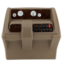 DeckMate Luxury Console with Premium Gauge and Switch Package Burlwood Gray/Blue/Charcoal