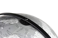 Replogle Willston 16" Gray Globe with Black Tripod Stand