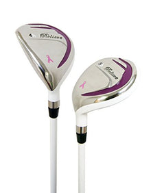 Believe Founders Club Ladies Complete Golf Club Set Purple Left Handed (Petite -1")