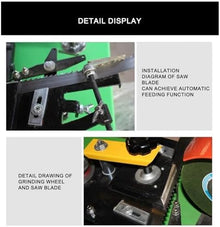 Bandsaw Blade Sharpener - Precision Electric Grinder for Efficient Blade Sharpening & Grinding in Woodworking