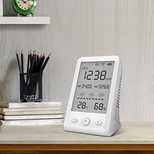 ONMYJFD CO2 Meter Digital Temperature Humidity Sensor Tester Air Quality Monitor Carbon Dioxide Detector Home Office