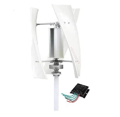 HENGJINGTR 3000W Wind Turbine Power Generator, 220V-12V Permanent Maglev Wind Turbine with MPPT Controller Suitable for Outdoor Wind Power Systems in Courtyards,24v