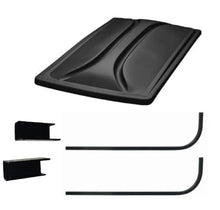 3G Universal 80" Black Roof Kit for Club Car DS Golf Carts 1976-1999