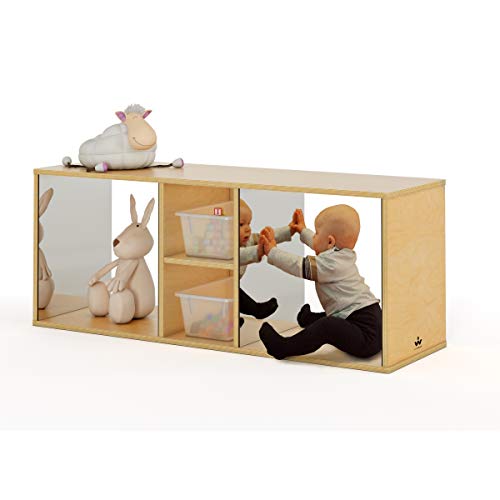 Whitney Brothers Toddler Discovery Crawl-Through Cabinet Natural UV