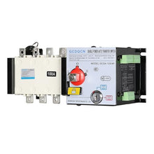 HTKEOXDRO GCQ4 Isolated PC-Level Generator Switch fire-Fighting Dual Power Automatic Transfer Switch(4P160A)