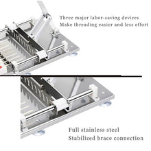 Skewer Making Tool, Meat Skewer Maker,10pieces/batch and String Length 10-35cm Adjustable,for Restaurant, BBQ Party