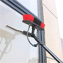 Cleaning Solar Panels Window Cleaning Brush Equipment, Water/Hose Fed Pole, Photovoltaic Panel Cleaning Brush Extendable Cleaner Conservatory Roof 3.6m/12ft