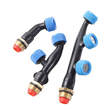 1/4” Female Thread Pesticide Sprayer Nozzle 1/2/3 Nozzle Head Optional Garden Agriculture Greenhouse Irrigation Misting Nozzles (Color : Without Thread, Size : Double) (With external thread Three)