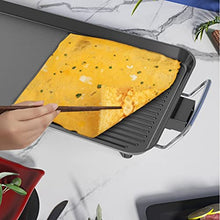 YYDS Hot Pot Non-stickcoating Barbecue Machine Shabu-Grilled Smoke Less Oil Electric Grilling Pan Hot Pot Barbecue Electric Grill (Color : Not Detachable)