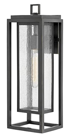 Hinkley Republic Large Outdoor Wall Lumiglo Bulb Lantern, Oil Rubbed Bronze