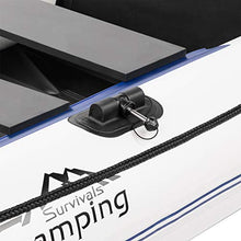 Generic Camping Survivals PVC Water Adult Assault Boat Off-White