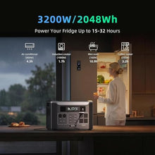 BP3000 3200W Portable Power Station with 2x200W Panels (Ship Separately)