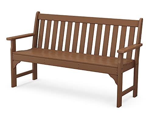 POLYWOOD GNB60TE Vineyard 60" Bench, Teak