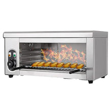 saditesdk Commercial Electric Cheese Melter Grill, Adjustable Temperature Salamander Broiler for Perfect Melting and Grilling