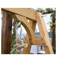 ELUKHT Creative Hotel Patio Porch Swing Glider with Stand 2 Person Outdoor Swing Chairs for Kids, Garden Swing Outdoor Swing Chair Bench, Kids Backyard Furniture Perfect Set