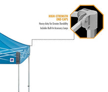 E-Z UP Endeavor Instant Shelter Canopy, 10' x 10', Octagonal-Legged Aluminum Frame, Professional Grade Limeade Top, 100 Sq' of Shade