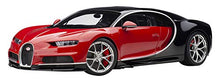 AUTOart Bugatti Chiron 1/12 Model Car Italian Red Nocturne Black