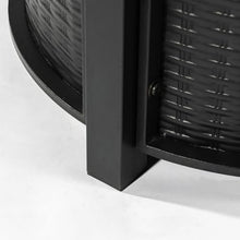 30" Propane Gas Fire Pit Table, Round Steel Fire Pit with Imitation Wood Grain Finish for Outside Patio Deck Garden Backyard- Black