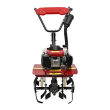 Tiller Cultivator for Gardening, 1.6kw 62CC Earth Cultivator Adjustable Tilling Depth, Air-Cooled 4-Stroke Engine Gas Powered Garden Cultivator Machine 8500rpm for Lawn, Yard, Soil Cultivation