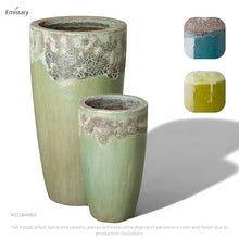 Emissary - Tall Round Pot Lg Reef/Spa 18x34 H