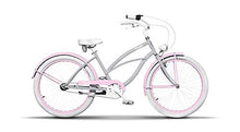 Vivelo LA Donna Beach Cruiser for Women Complete Bike Aluminium Lightweight Frame 26-Inch 7-Speed Adele